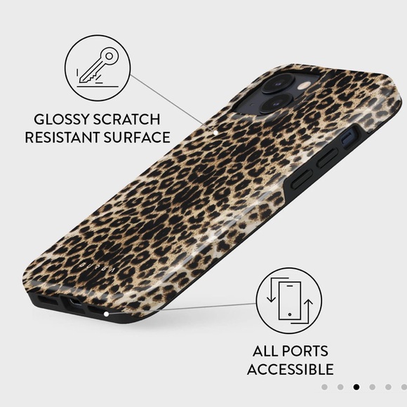 BURGA iPhone 15 Plus Animal Print Phone Case - NWT - Picture 6 of 7